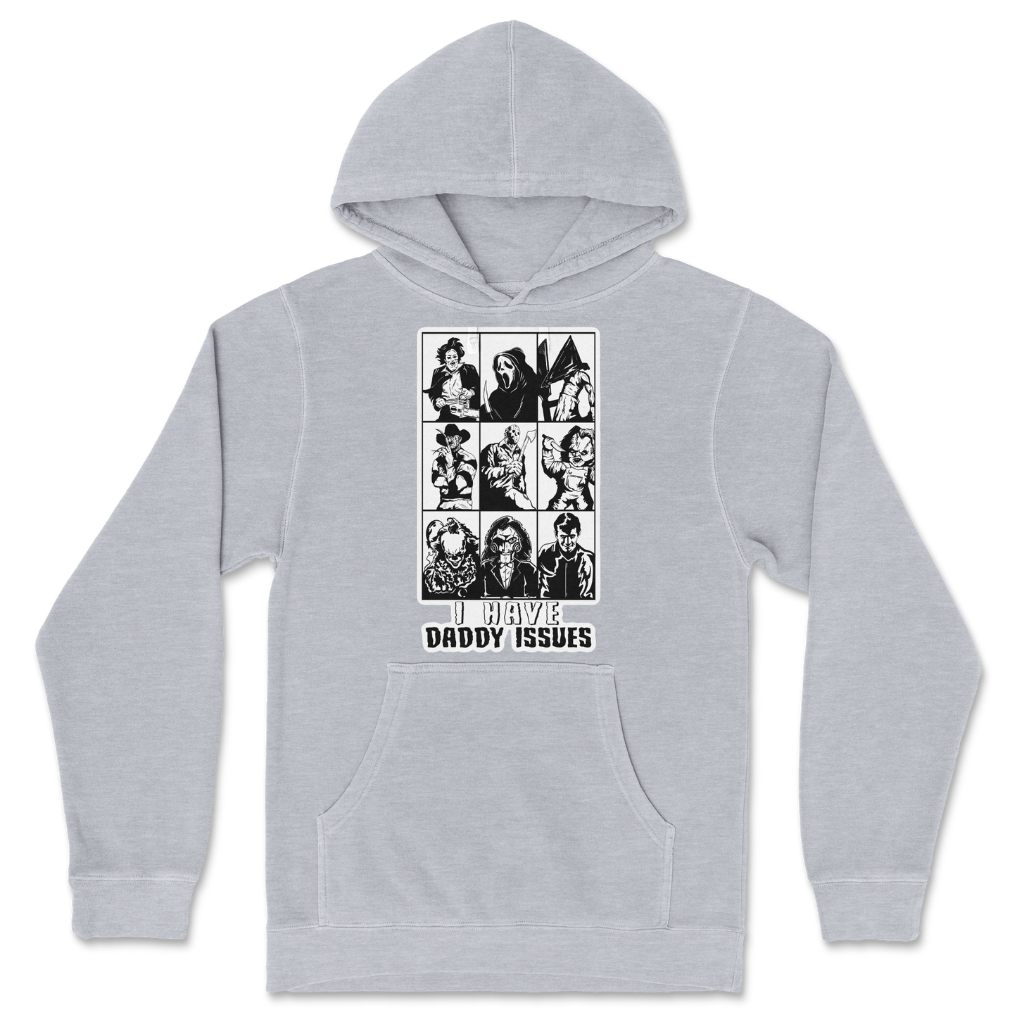 Independent Clothing Co. Hoodie Daddy Issues  in Grey-Heather