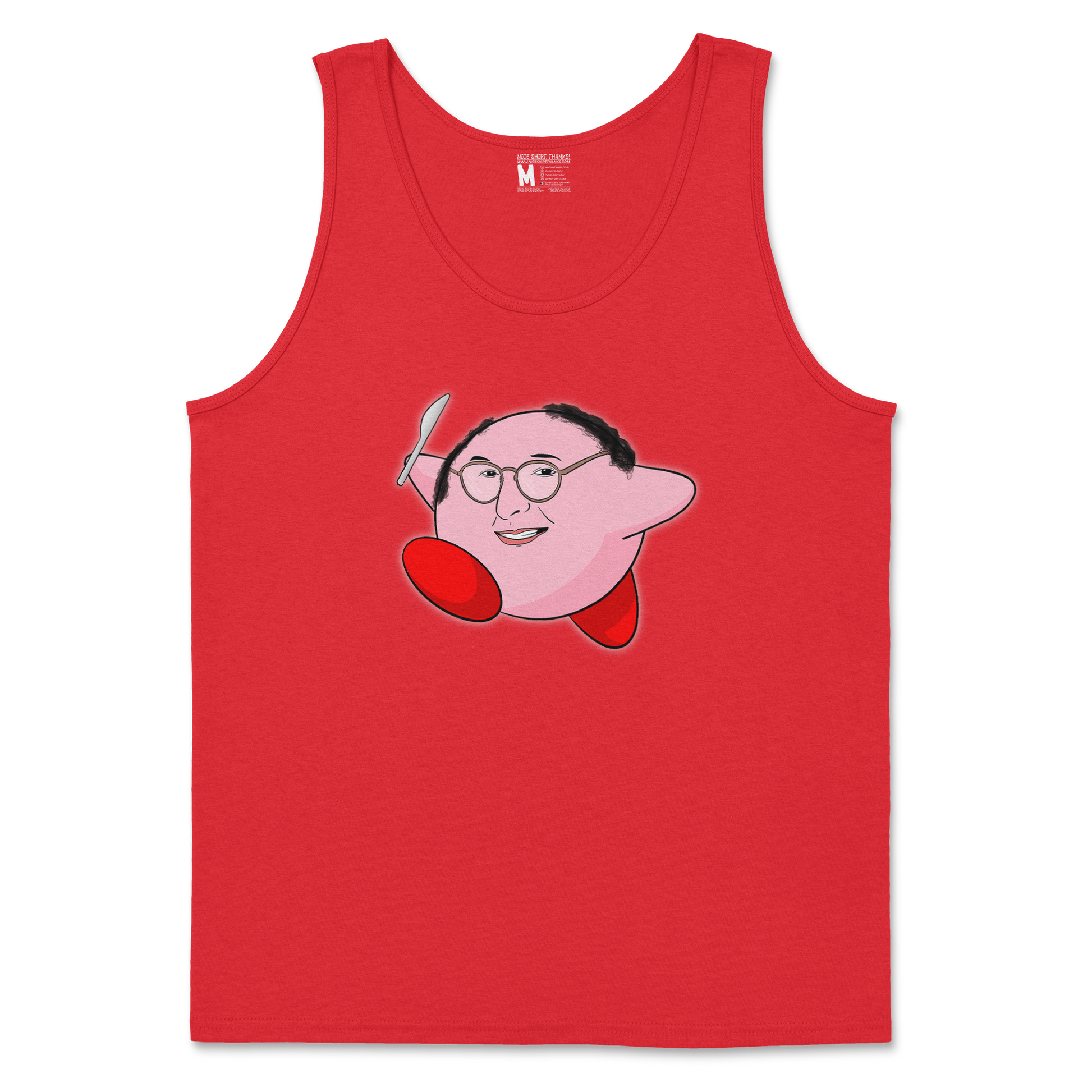 Gildan SoftStyle Tank Top Kirby George in Red