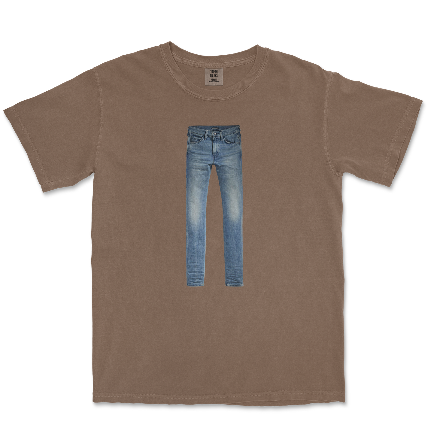 Comfort Colors T-Shirt Pants in Espresso