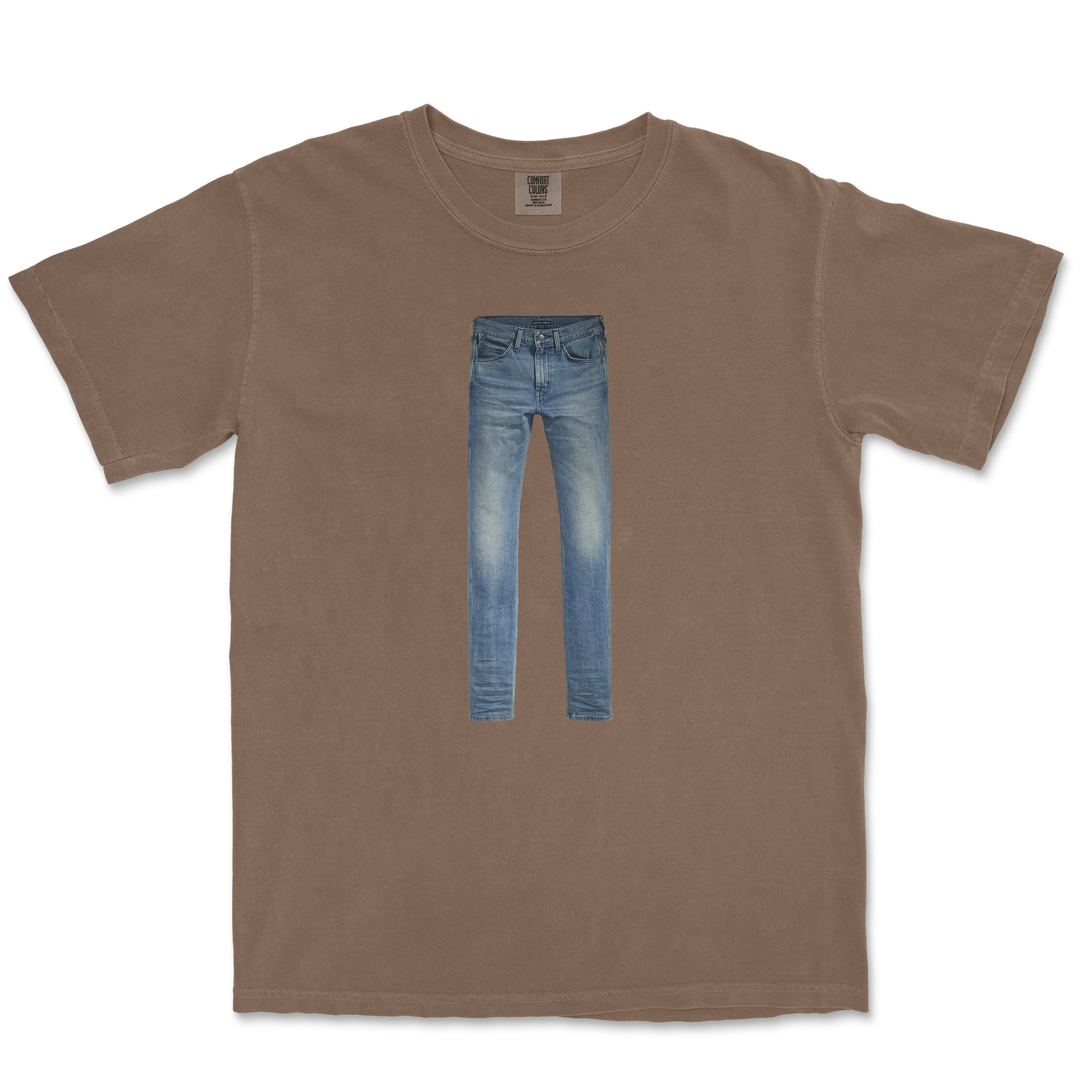 Comfort Colors T-Shirt Pants in Espresso