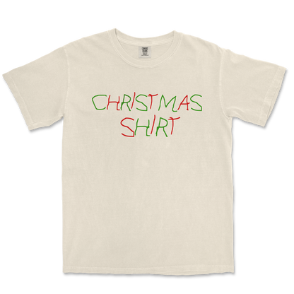 Comfort Colors T-Shirt Christmas Shirt in Ivory