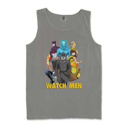 Comfort Colors Tank Top Watch Men in Grey