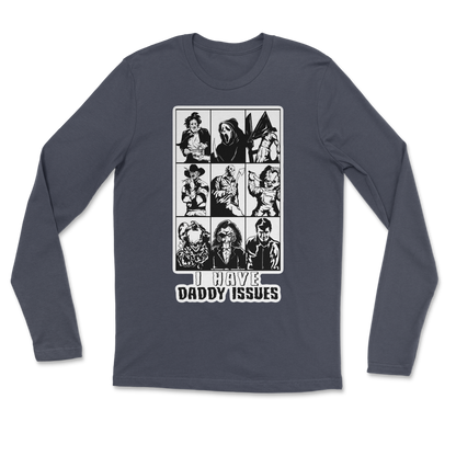 The Nice Shirt Long Sleeve Daddy Issues  in Navy