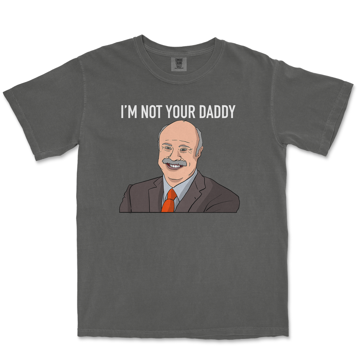 Comfort Colors T-Shirt Daddy Phil in Pepper