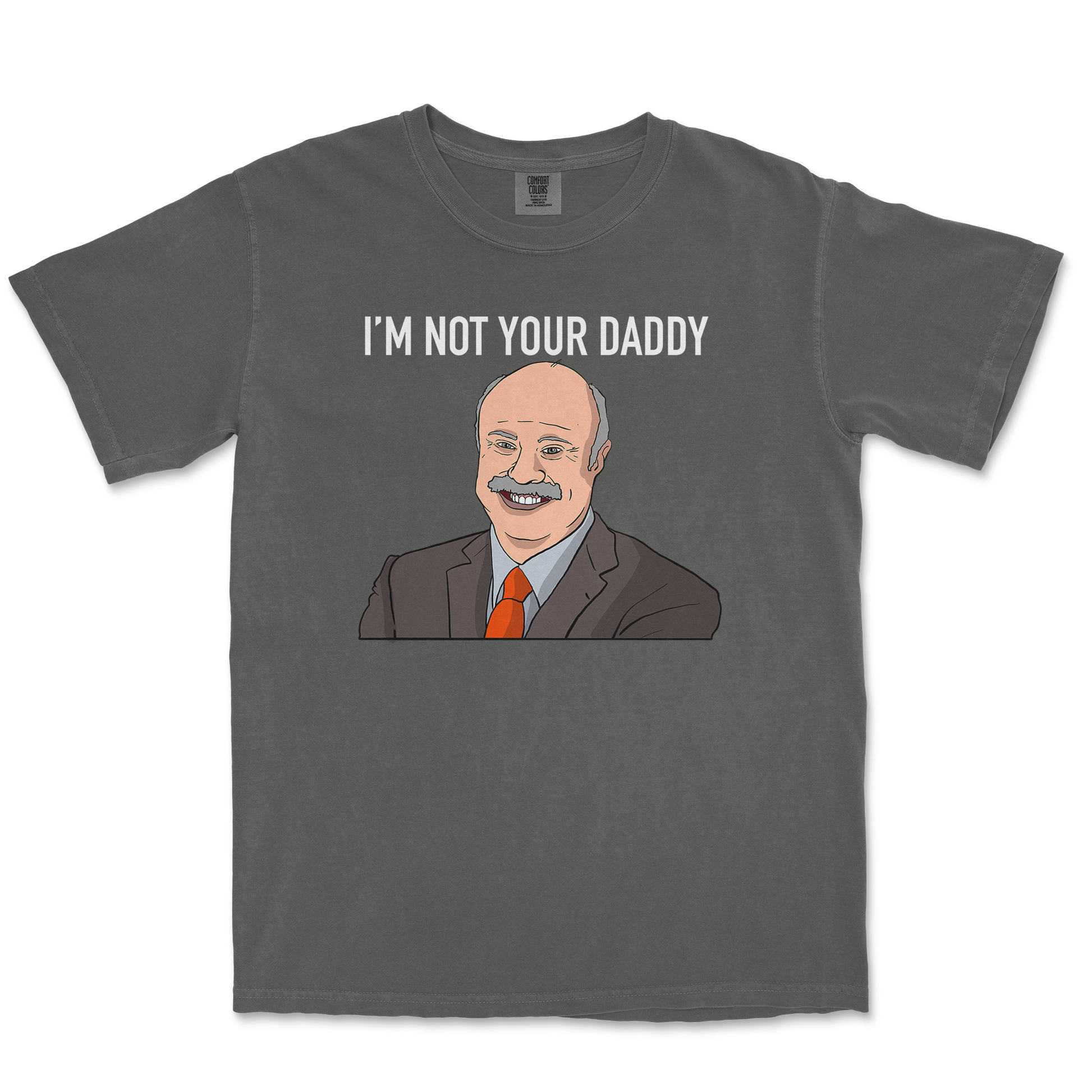 Comfort Colors T-Shirt Daddy Phil in Pepper