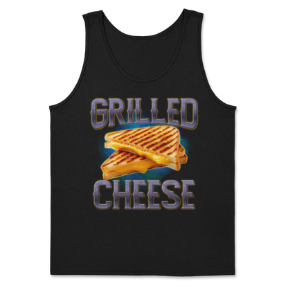 The Nice Shirt Tank Top Grilled Cheese  in Black