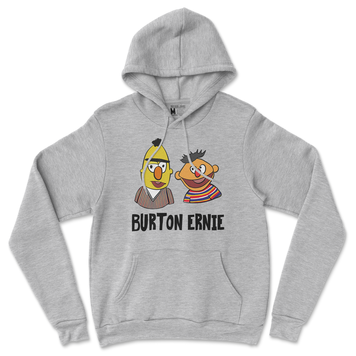 Gildan SoftStyle Hoodie Burton Ernie in Sports Grey