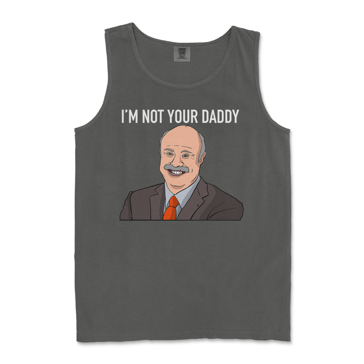 Comfort Colors Tank Top Daddy Phil in Pepper