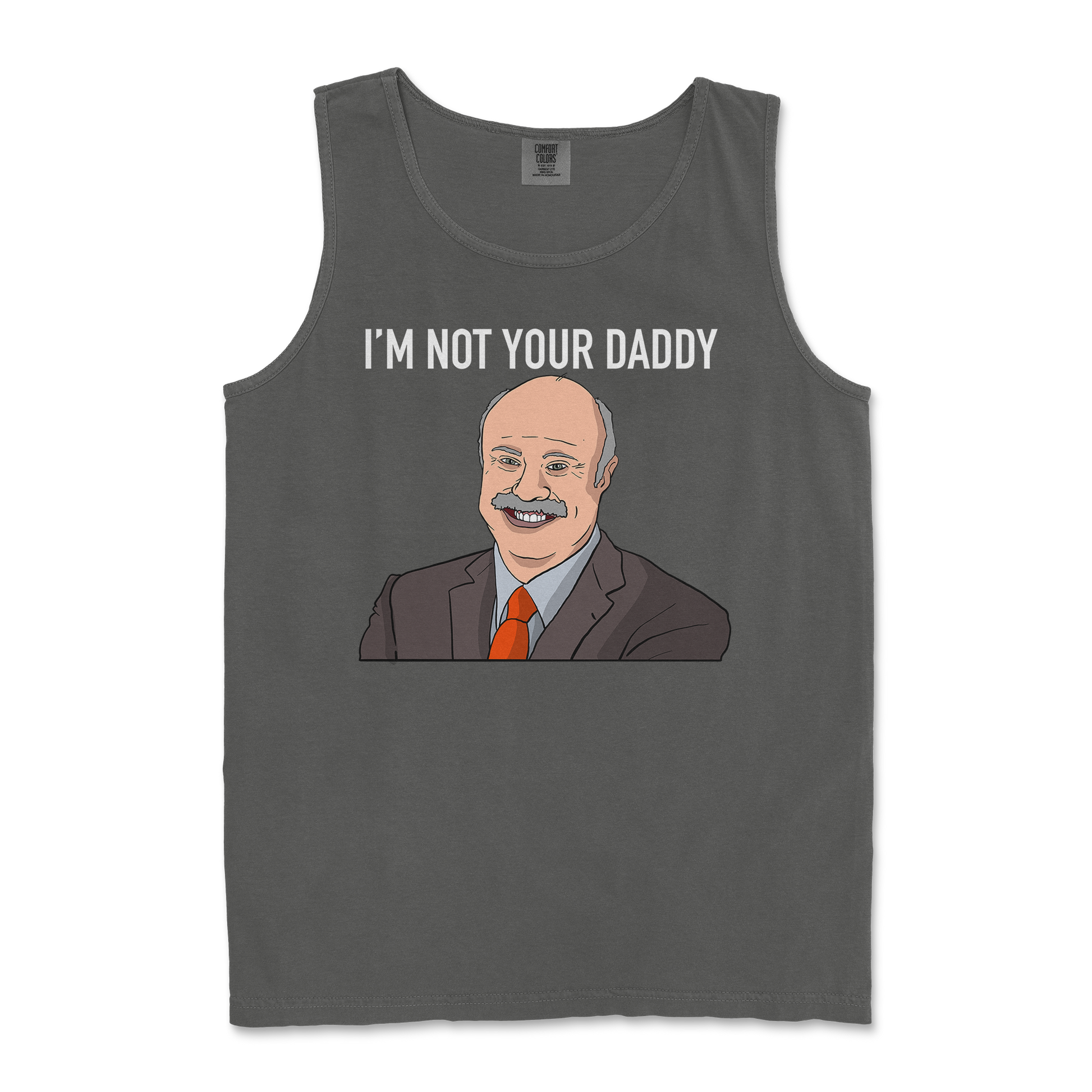 Comfort Colors Tank Top Daddy Phil in Pepper