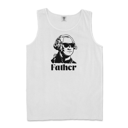 Comfort Colors Tank Top Father  in White