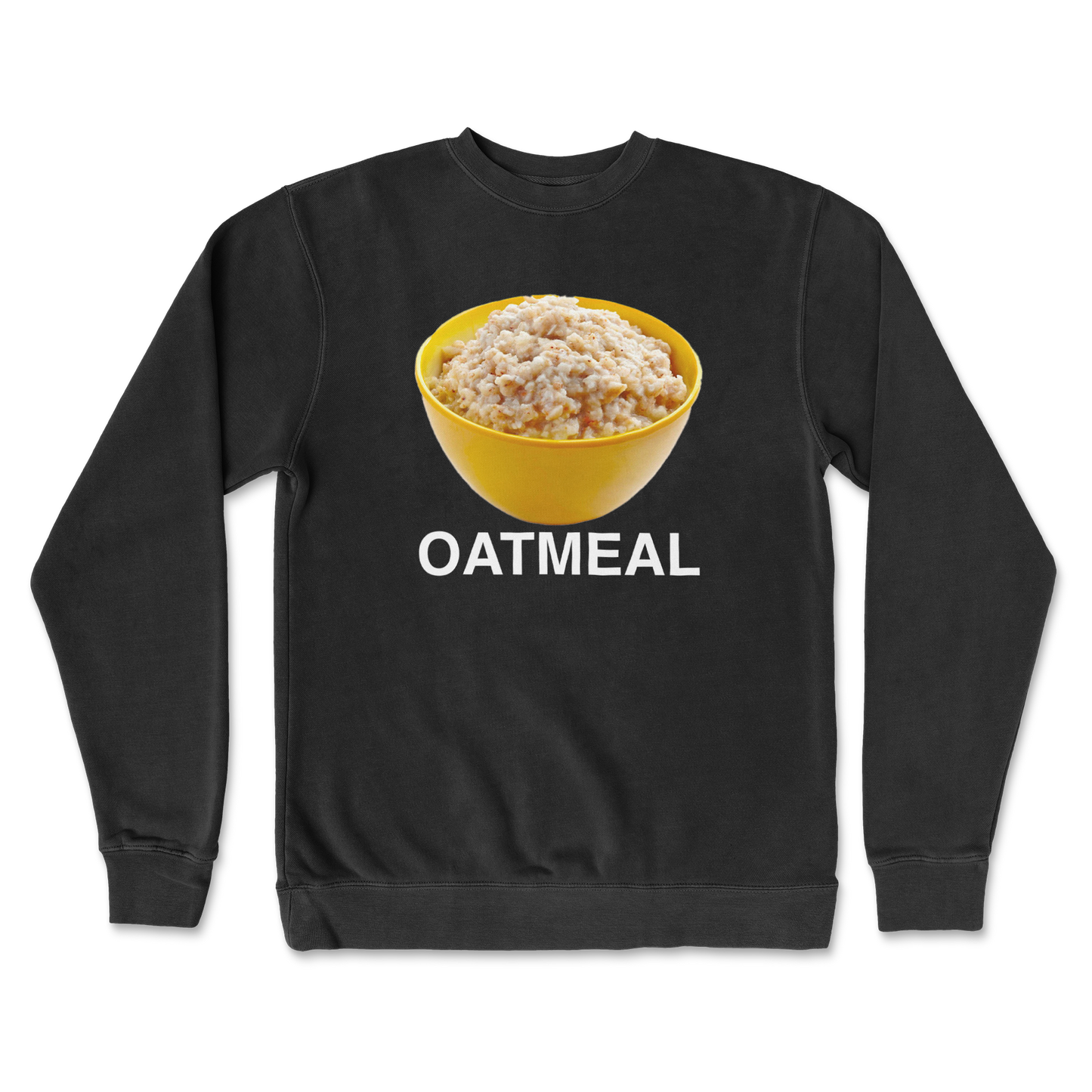 Independent Clothing Co. Crew Neck Oatmeal in Black