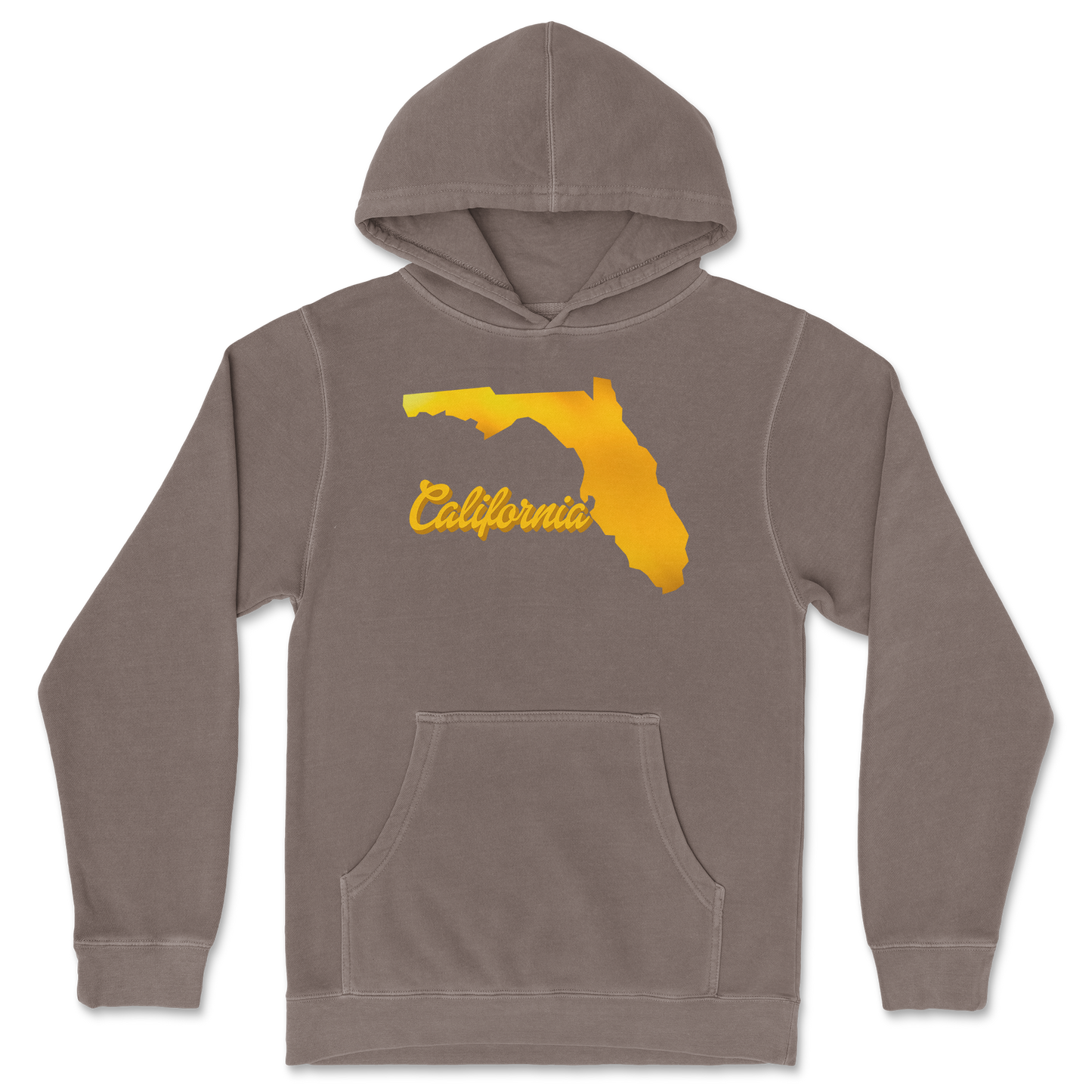 Independent Clothing Co. Hoodie California in Clay