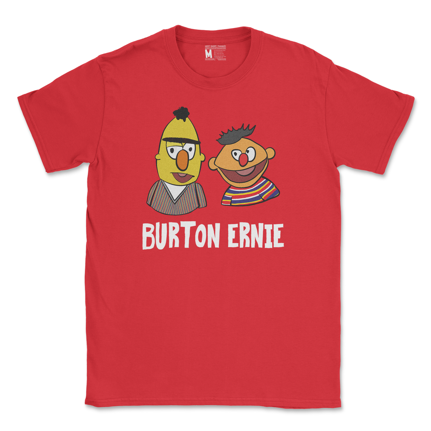 Gildan SoftStyle T-Shirt Burton Ernie in Red