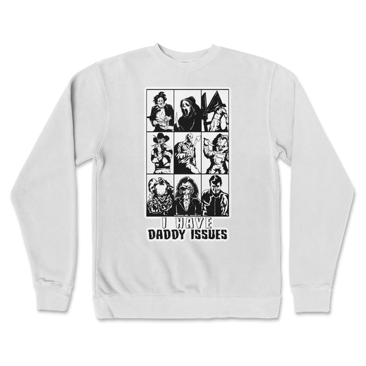 Independent Clothing Co. Crew Neck Daddy Issues  in white
