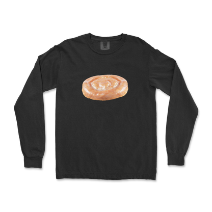 Comfort Colors Long Sleeve Honey Bun in Black