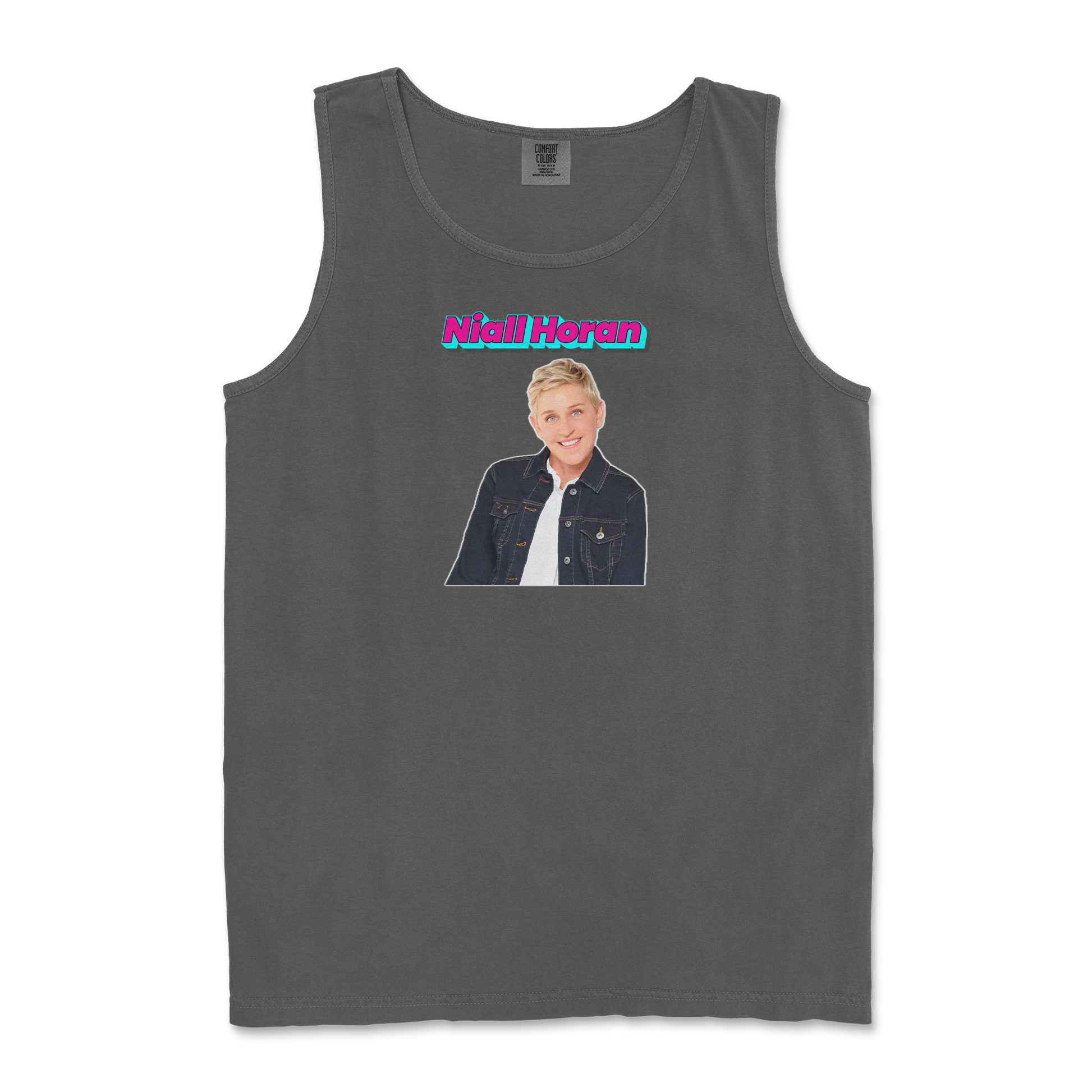 Comfort Colors Tank Top Niall Horan in Pepper