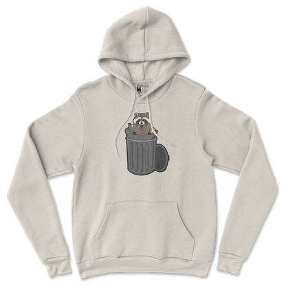 Gildan SoftStyle Hoodie Trash Panda Enthusiast in Sand