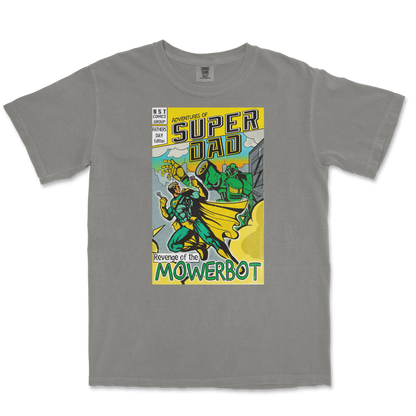 Comfort Colors T-Shirt Super Dad in Grey