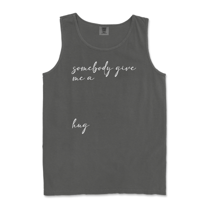 Comfort Colors Tank Top Hug Me in Pepper