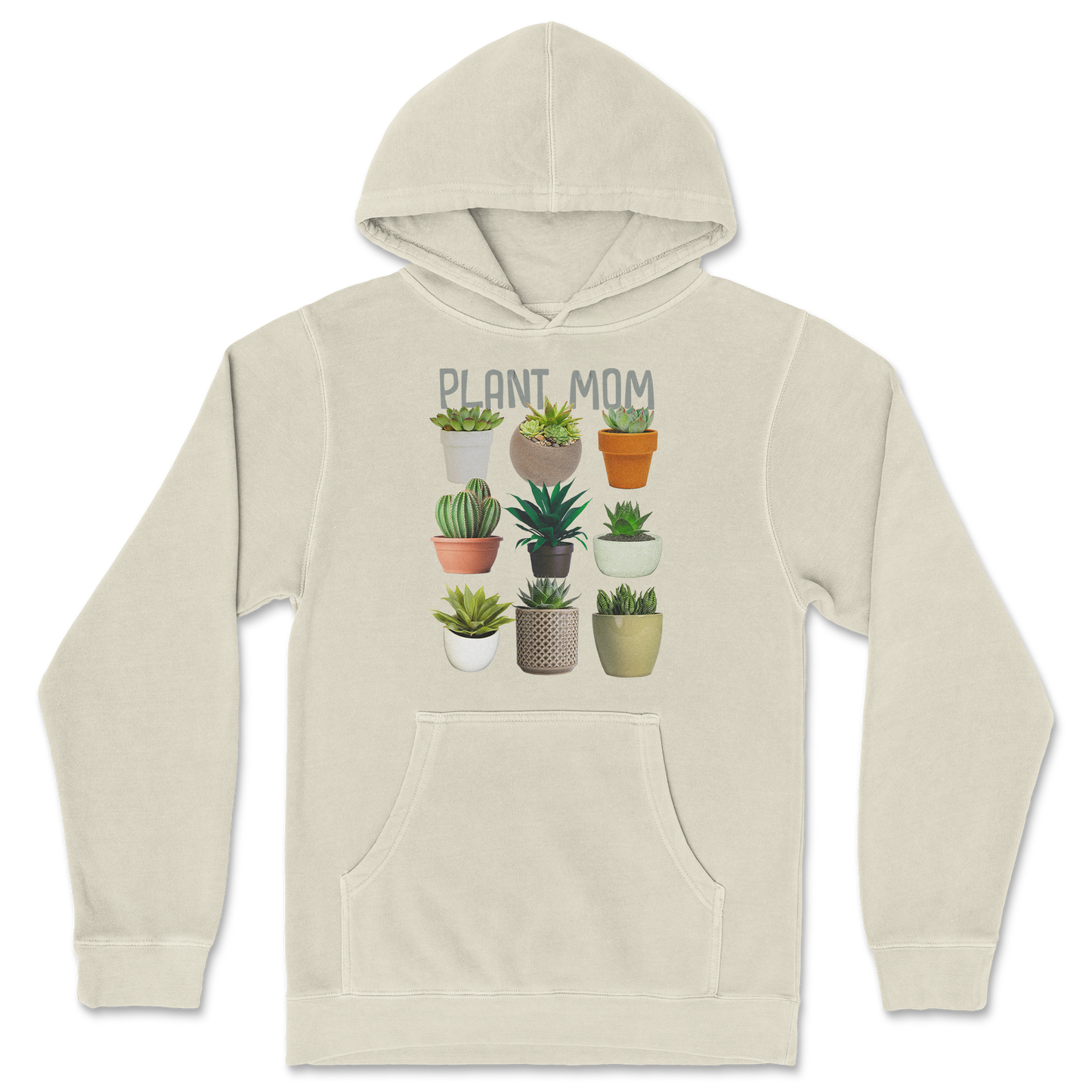 Independent Clothing Co. Hoodie Plant Mom in Ivory