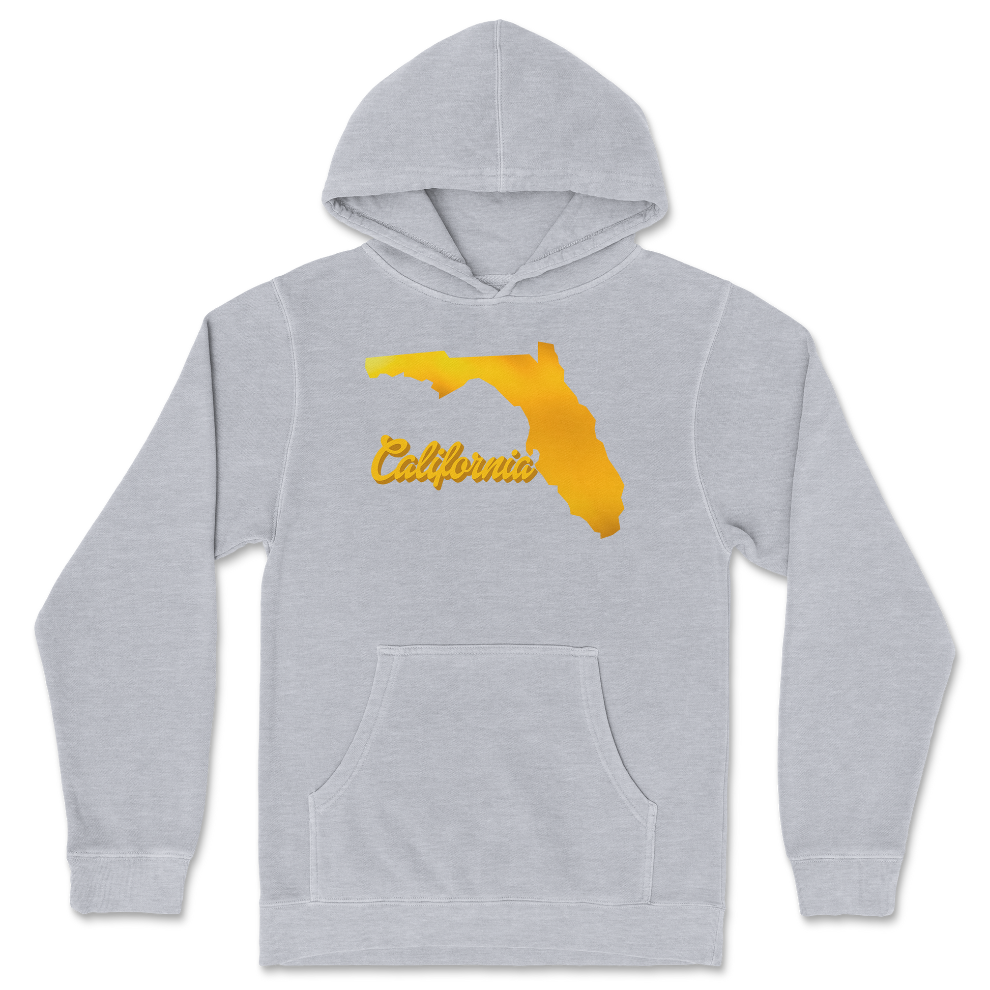 Independent Clothing Co. Hoodie California in GreyHeather