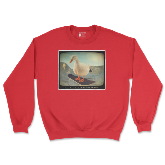 Gildan SoftStyle Crew Neck Do A Flip in Red