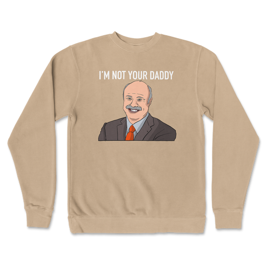 Independent Clothing Co. Crew Neck Daddy Phil in Sandstone