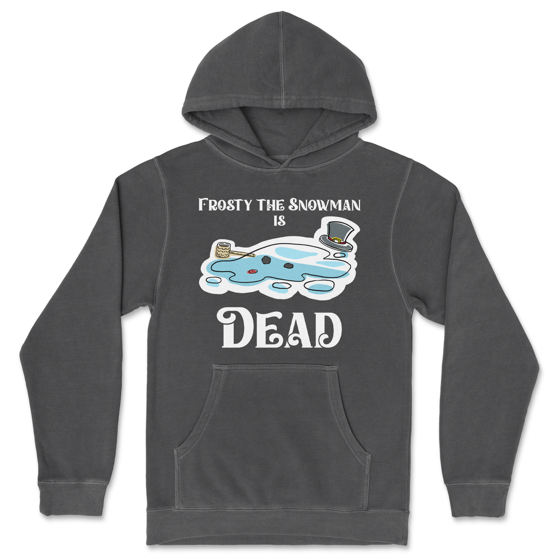 Independent Clothing Co. Hoodie Frosty is Dead  in Black