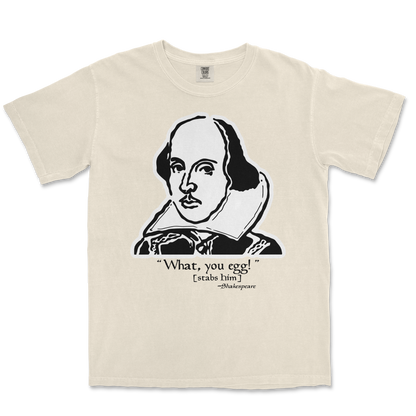 Comfort Colors T-Shirt Shakespeare Quote  in Ivory