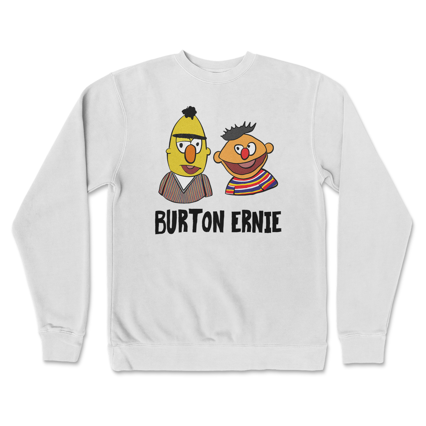 Independent Clothing Co. Crew Neck Burton Ernie in White