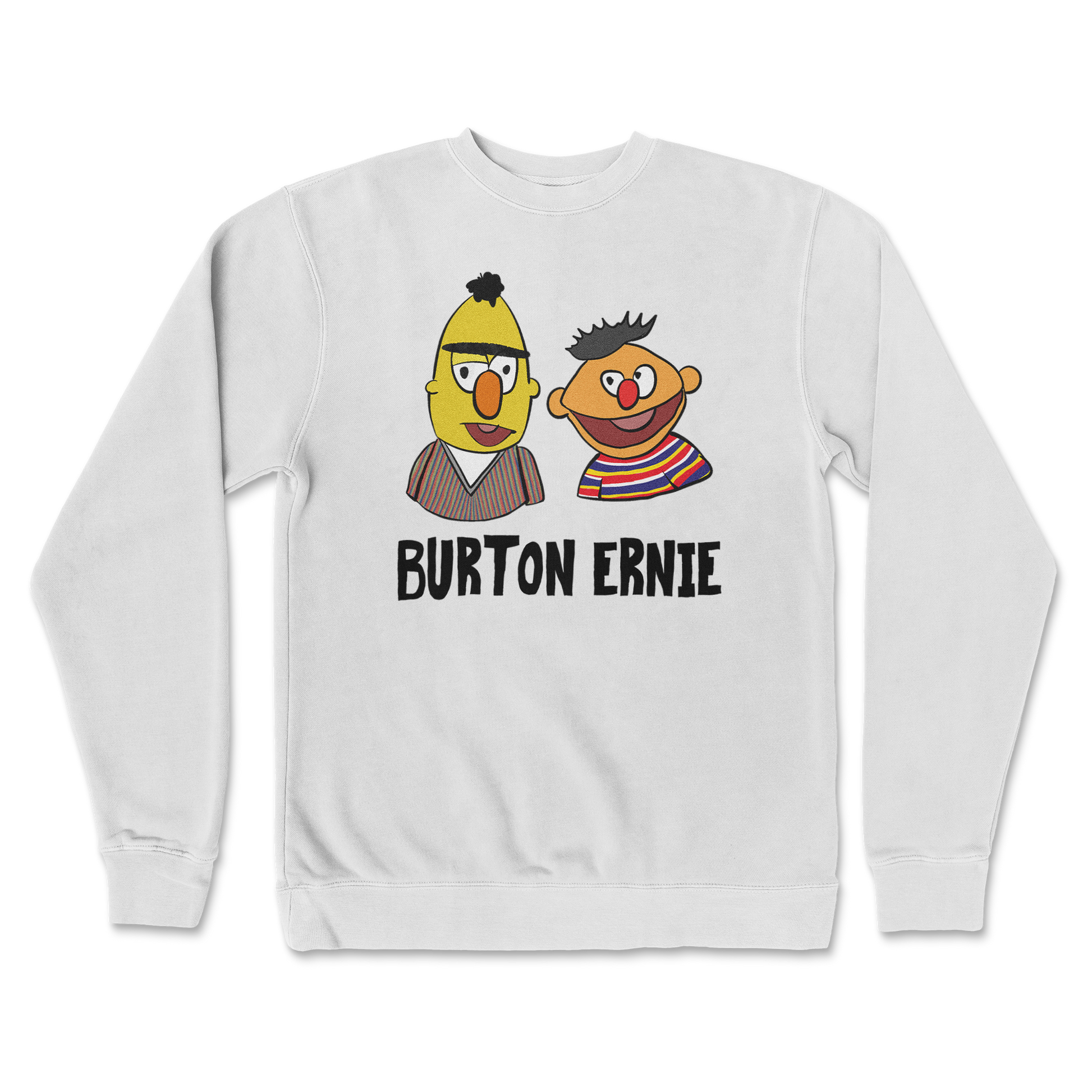 Independent Clothing Co. Crew Neck Burton Ernie in White