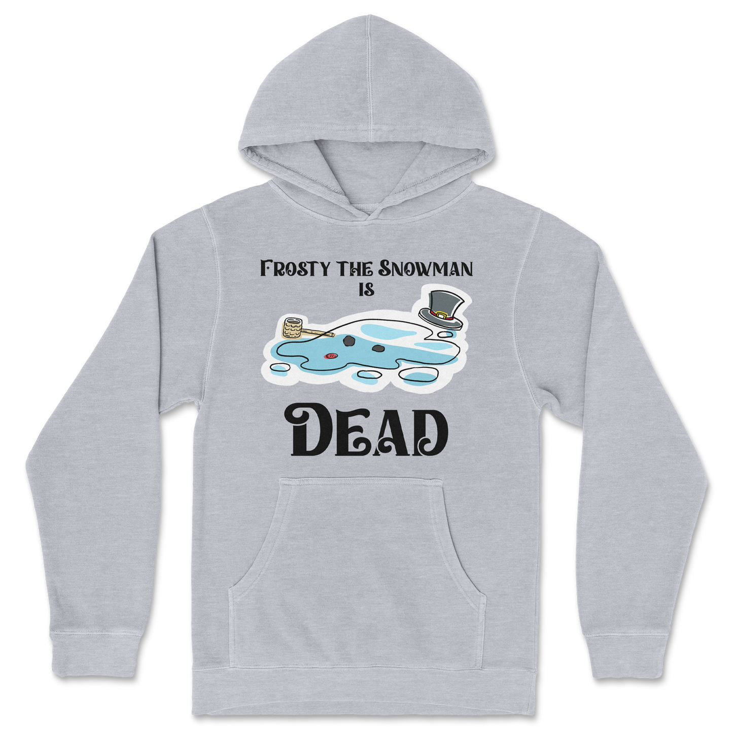 Independent Clothing Co. Hoodie Frosty is Dead  in Grey-Heather