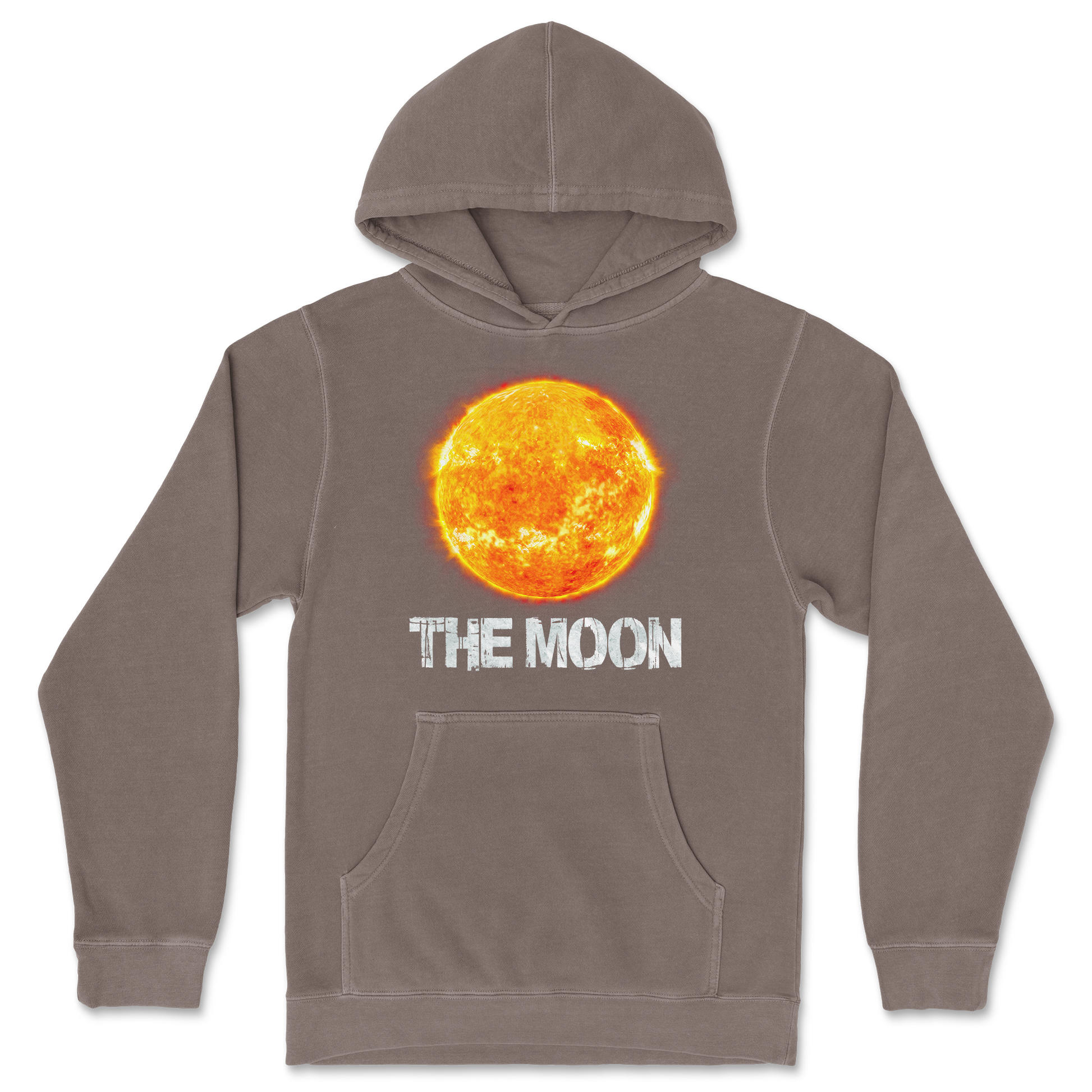 Independent Clothing Co. Hoodie the moon in Clay