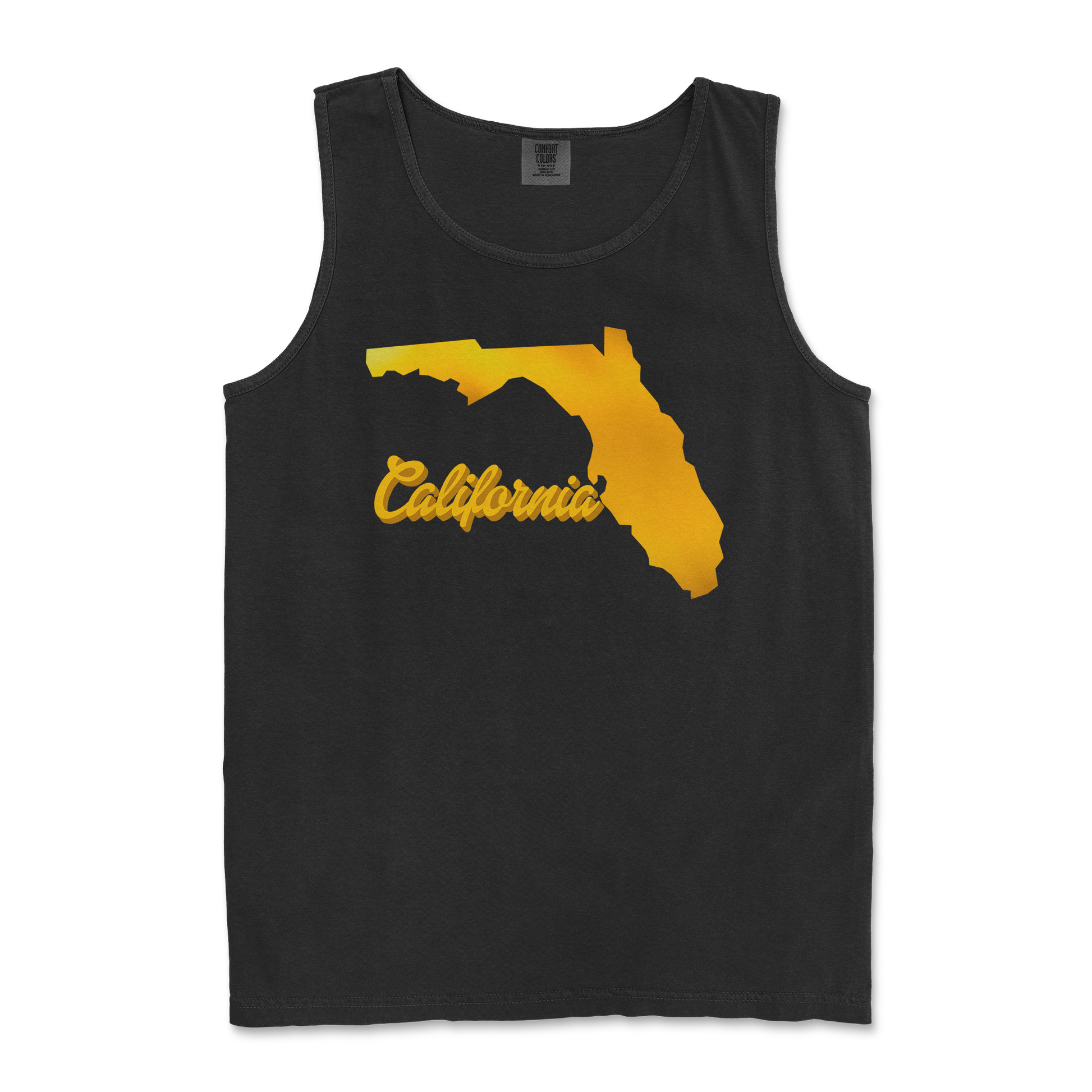 Comfort Colors Tank Top California in Black