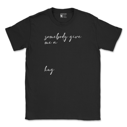 Gildan SoftStyle T-Shirt Hug Me in Black