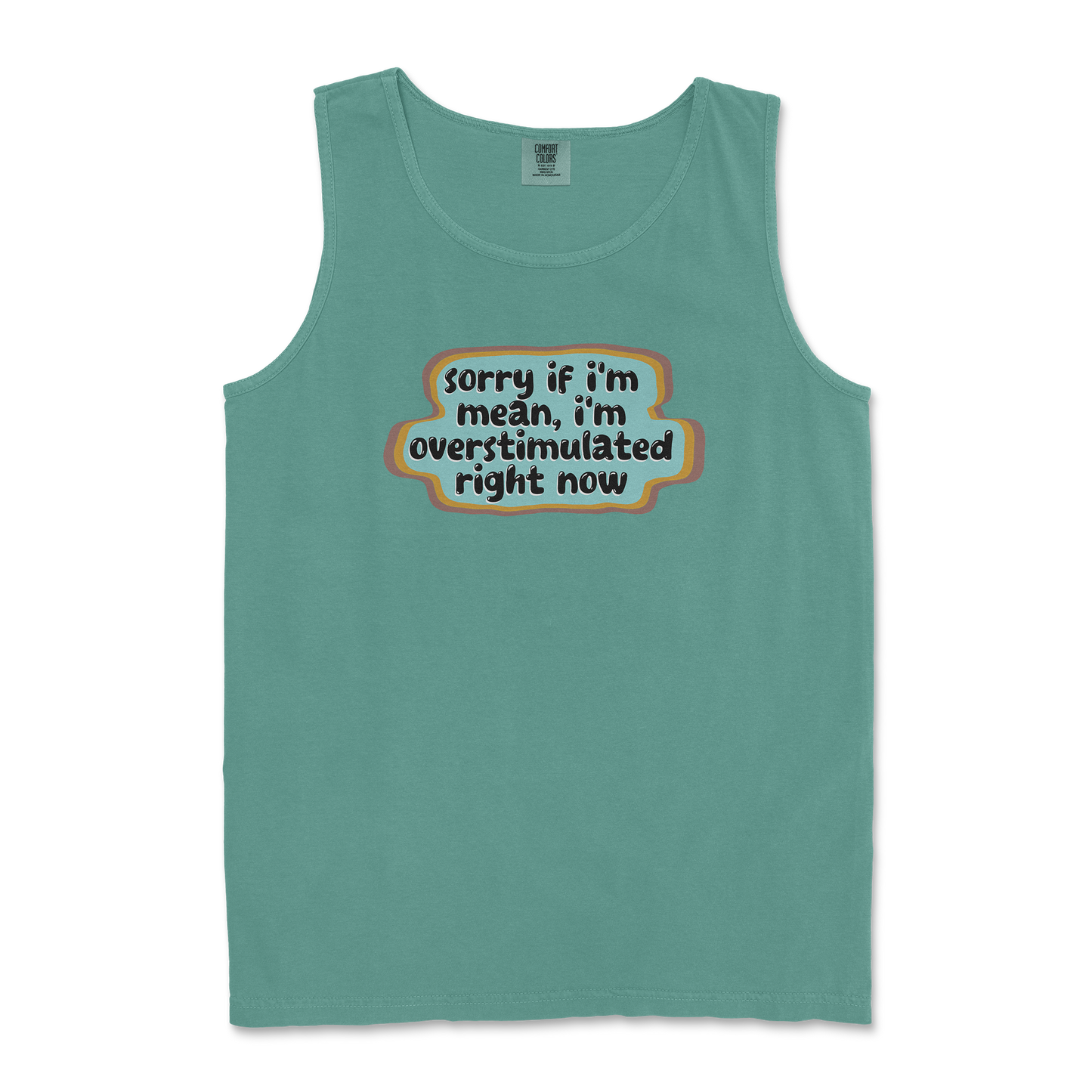 Comfort Colors Tank Top in LightGreen