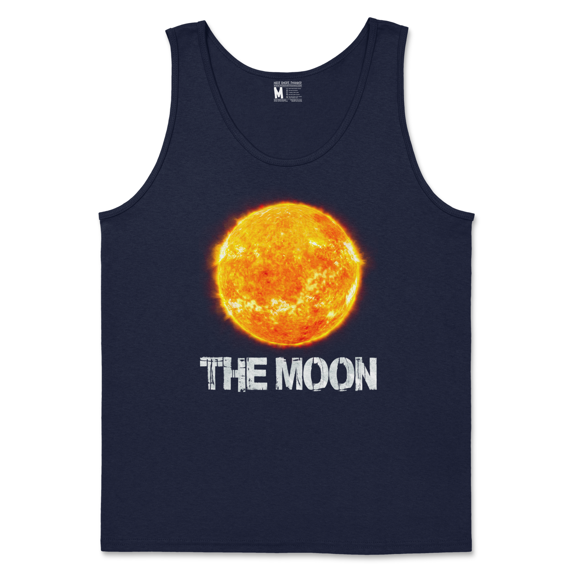 Heavy Blend Tank Top the moon in Navy