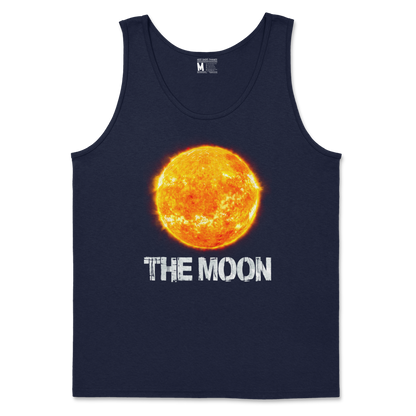 Heavy Blend Tank Top the moon in Navy