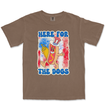 Comfort Colors T-Shirt Hot Dog in Espresso