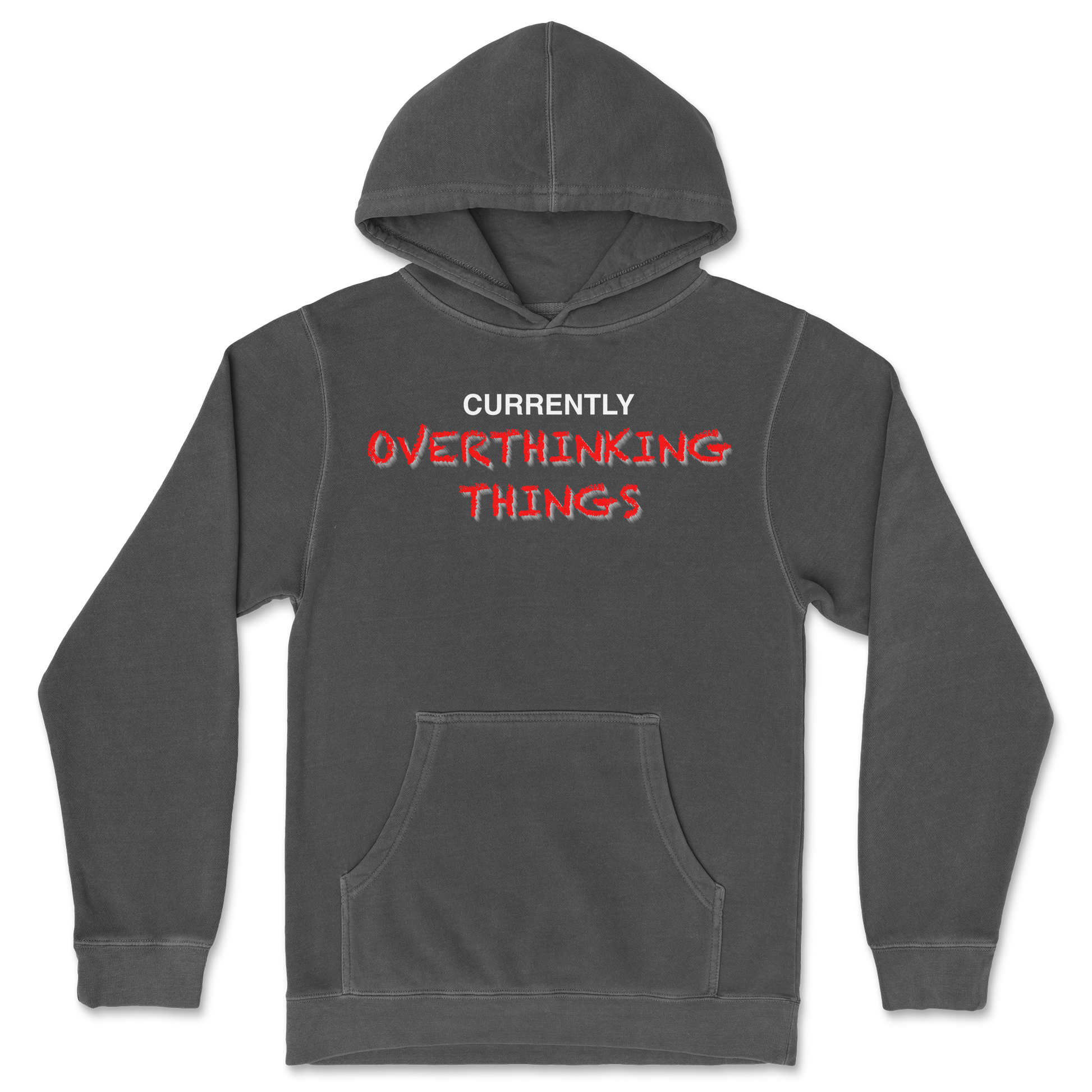 Independent Clothing Co. Hoodie For Our Lil Overthinker in Black