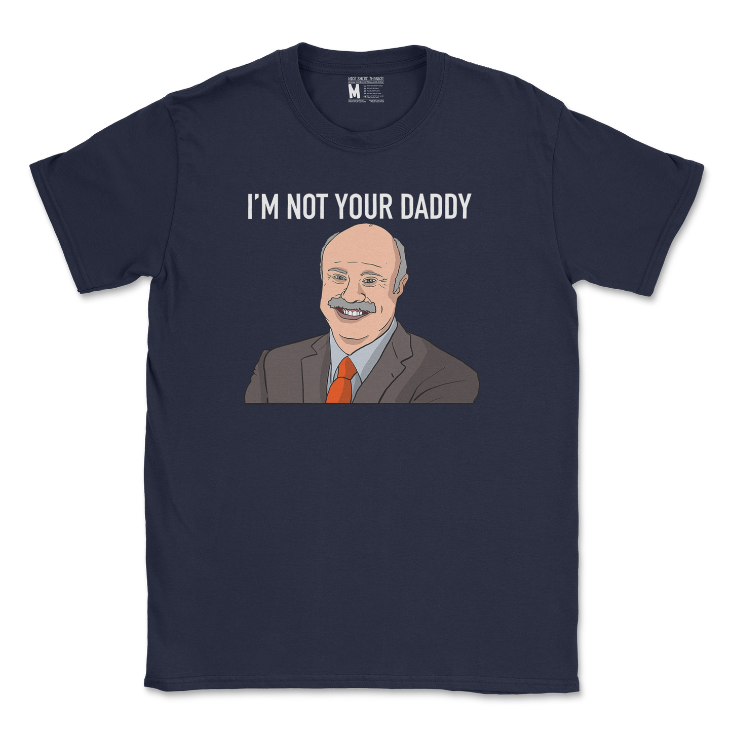 Gildan SoftStyle T-Shirt Daddy Phil in Navy