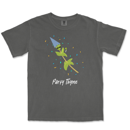 Comfort Colors T-Shirt Party Thyme in Pepper