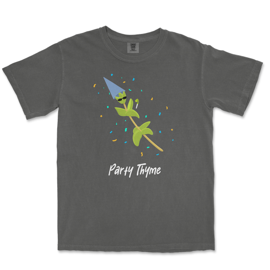 Comfort Colors T-Shirt Party Thyme in Pepper