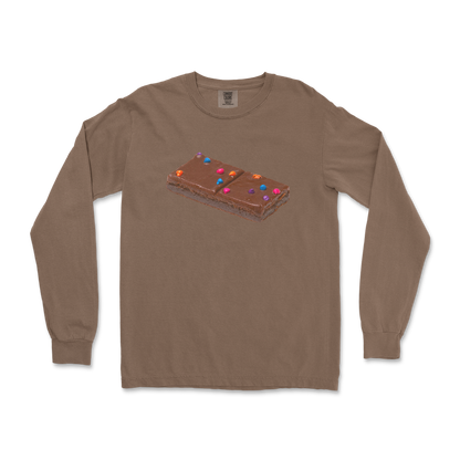 Comfort Colors Long Sleeve Mmmmm Yummmm in Espresso