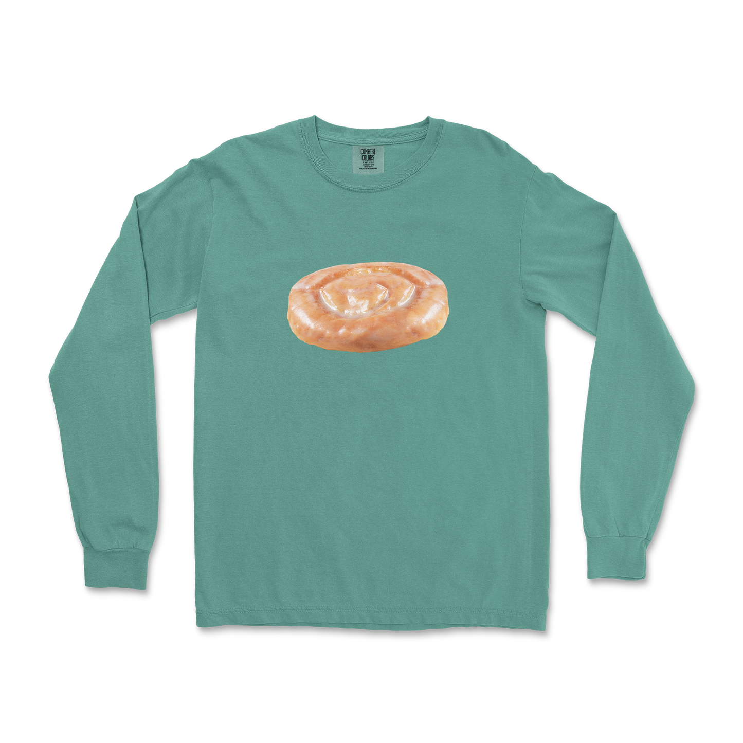 Comfort Colors Long Sleeve Honey Bun in LightGreen