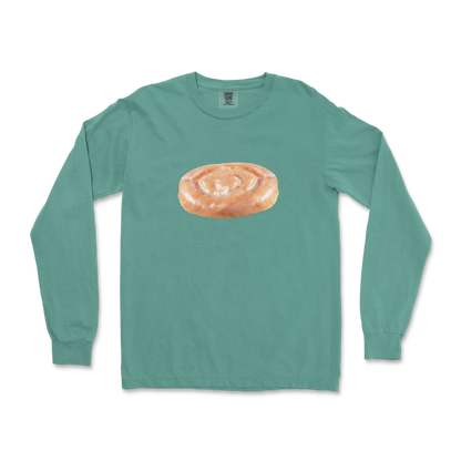 Comfort Colors Long Sleeve Honey Bun in LightGreen