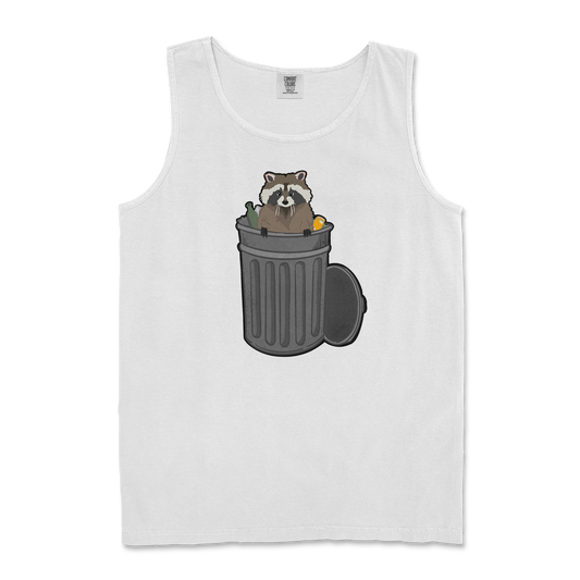 Comfort Colors Tank Top Trash Panda Enthusiast in White