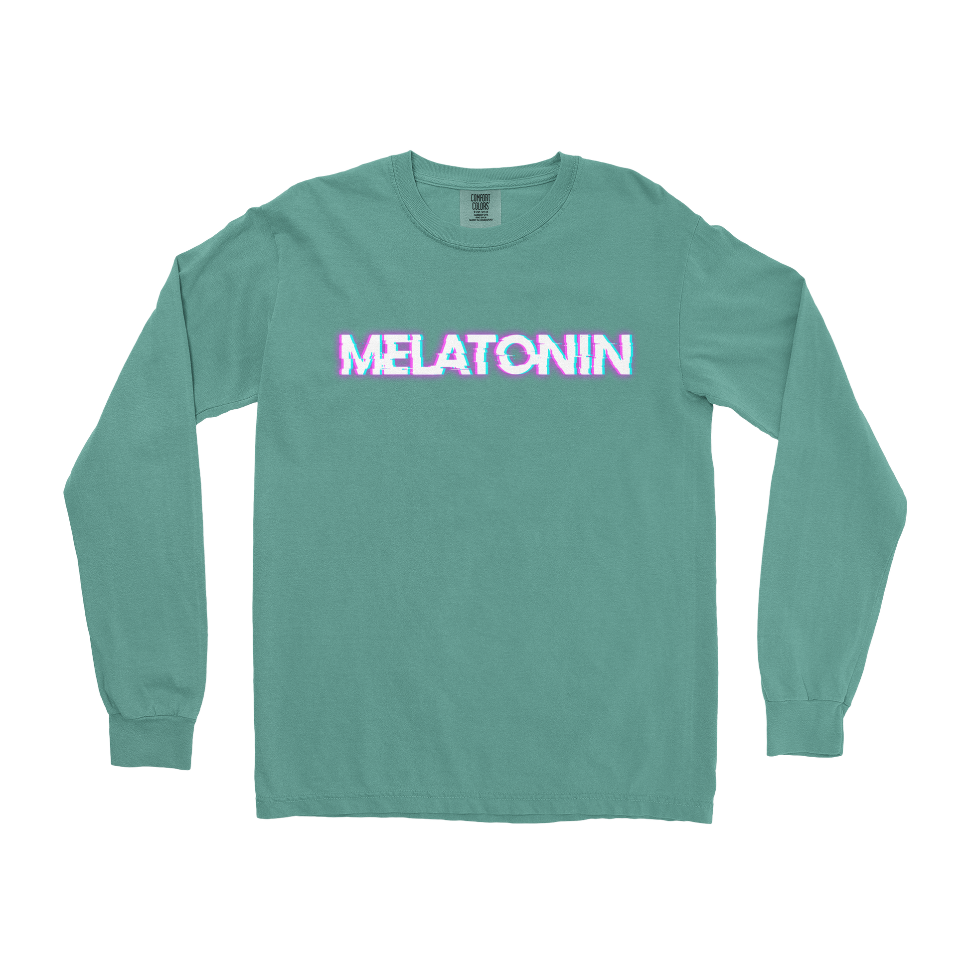 Comfort Colors Long Sleeve Melatonin in Light Green
