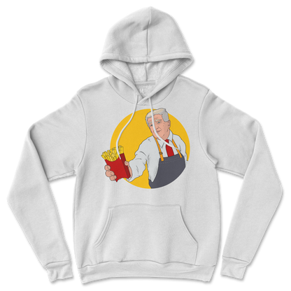 Gildan SoftStyle Hoodie McTrump  in White