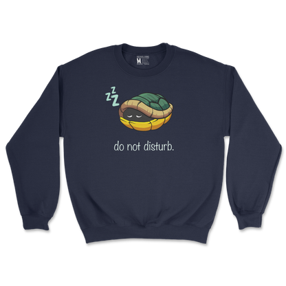 Gildan SoftStyle Crew Neck Sleepin Turtle in Navy